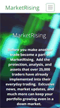 Mobile Screenshot of marketrising.com