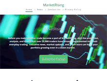 Tablet Screenshot of marketrising.com